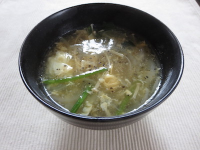 えのき　ダイエット　レシピ　スープ